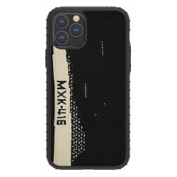 iPhone 11 Pro Max (6.5in) EEZY Fashion Hybrid Case (Black White)